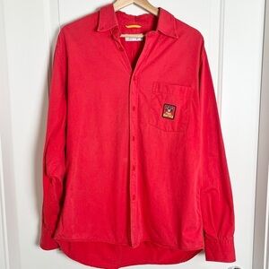 Vintage Jc de Castelbajac Made in Italy Pink Panther Long Sleeve Shirt - Size L